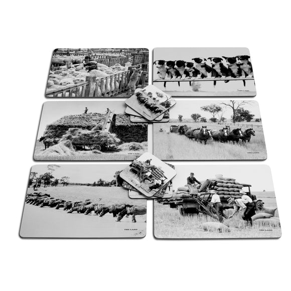 Heritage Placemat Gift Boxed Set - The Land